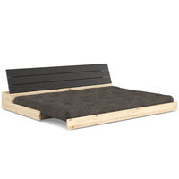 Base Sofa Bed Black Night / Mellow Brown