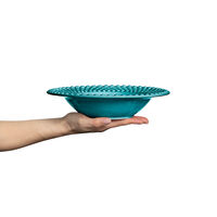 Bubbles Suppetallerken 25 cm Ocean