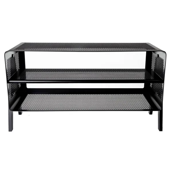 Floor Skohylle 92x35x50 cm Svart