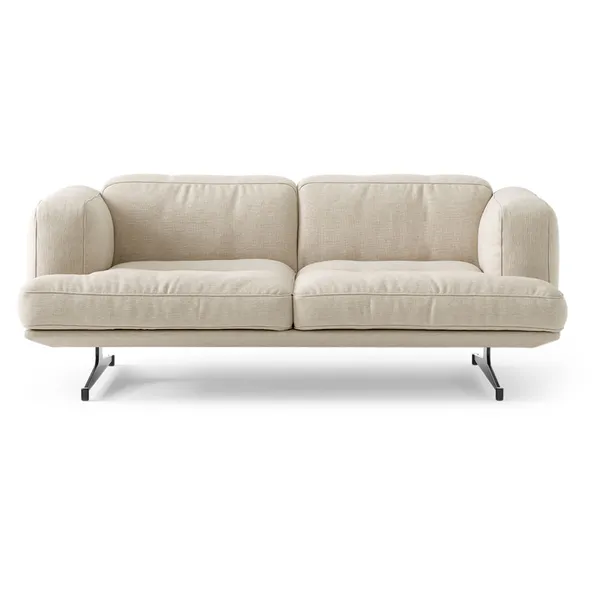 Inland AV22 2-sitssoffa Läder Noble Cognac / Warm Black