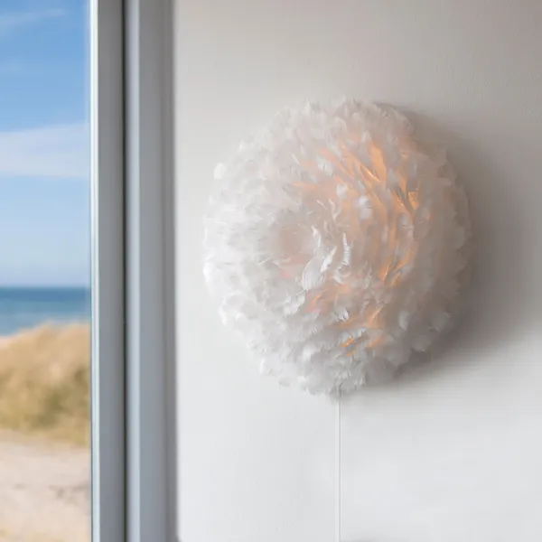 Eos Up Loft/Væglampe Medium Hvid
