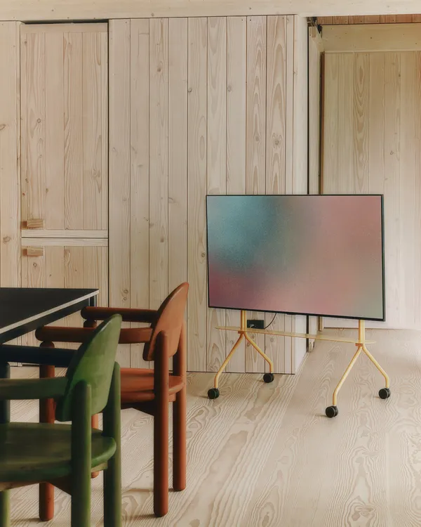 Moon Rollin' Tv Stand Apricot