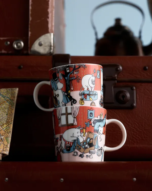 Moomin Mugg 30 cl Redo för semester