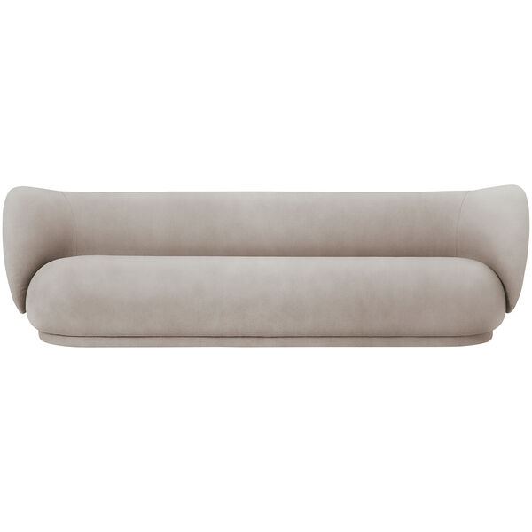 Rico Brushed 4-Seter Sofa Sand