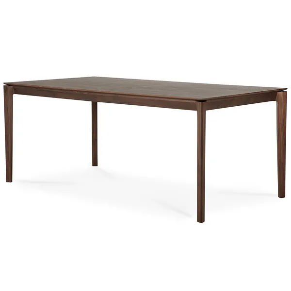 Bok Spisebord Mørkbeiset Teak 90x180 cm