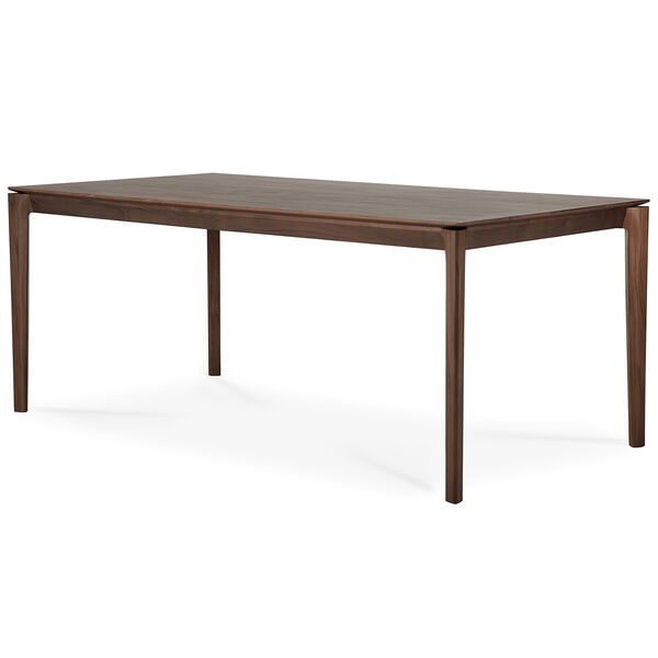 Bok Spisebord Mørkbeiset Teak 90x180 cm