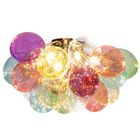 Gross Loftslampe 50 cm Flerfarvet