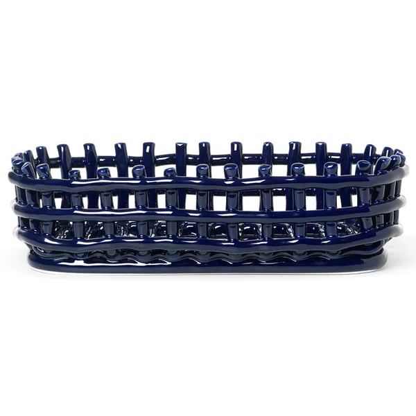 Ceramic Kurv Oval Off-white