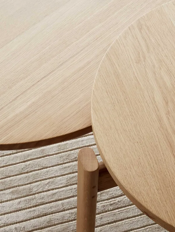 Passage Sohvapöytä Natural Oak Ø90 cm