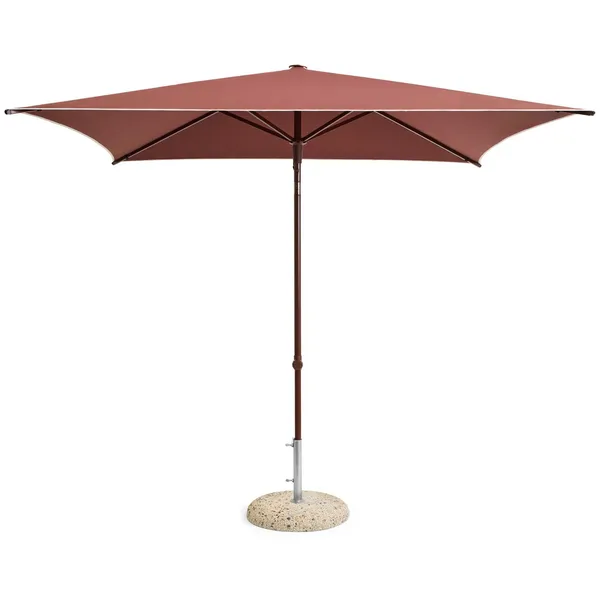 Terrazza Parasol Square Off-white / Burgundy