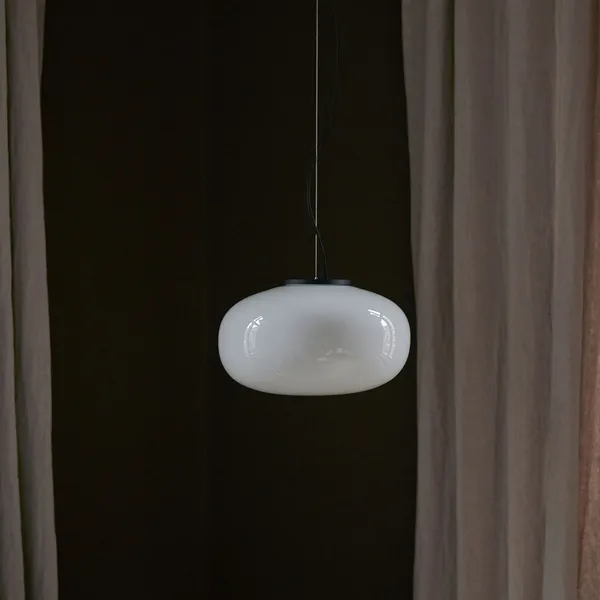 Karl-Johan Pendel 23 cm Hvit