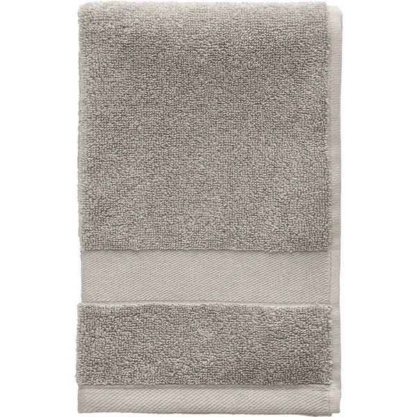 Alva Handduk 2-pack 30x50 cm Ljusgrå