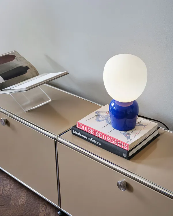 Buddy Table Lamp Ultramarine Blue / Opal