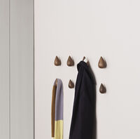 Dropit Hooks Large Walnut - 2 kpl