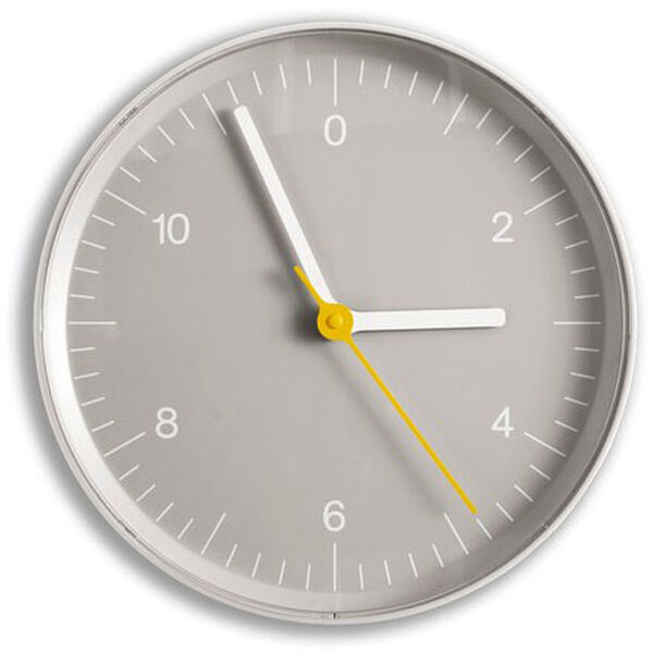 Wall Clock (Recycled) Grey