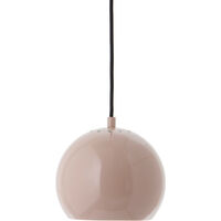 Ball Pendel 18 cm Glossy Nude