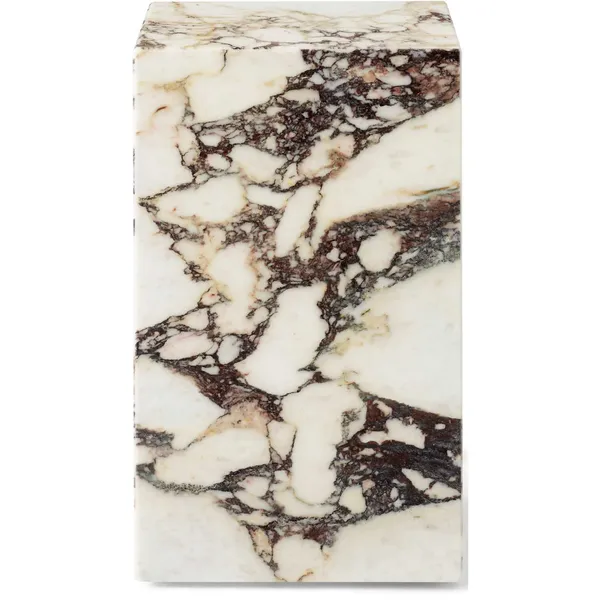 Plinth Tall Sivupöytä 51x30 cm Calacatta Viola Marmori
