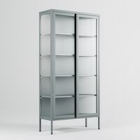 Store Skab 90x180 cm Slate Grey