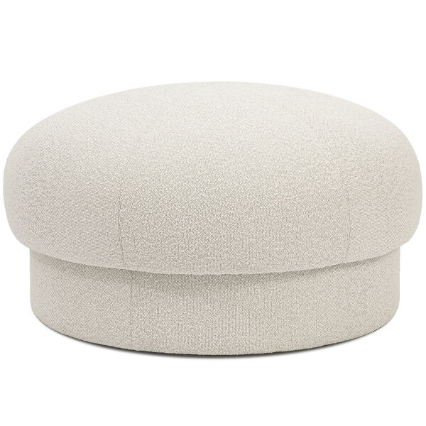 Uno Puf Ø94 cm Cremefarvet