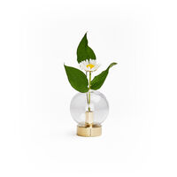 Orbis Vase Brass