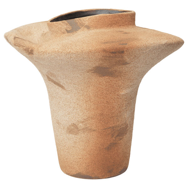 Evio Vase H35 cm Burnt Umber