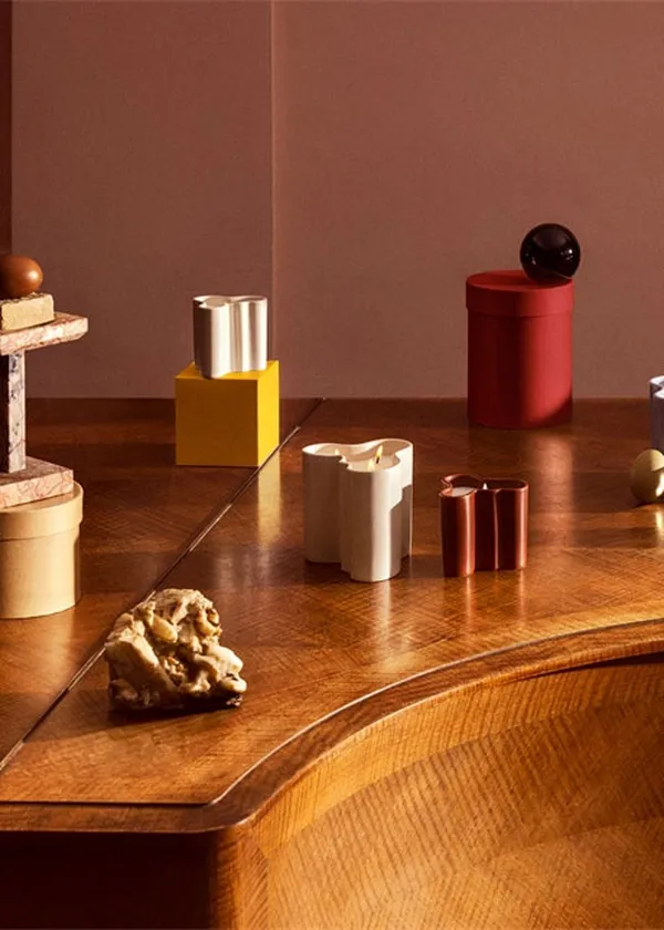 Aalto Duftlys 8 cm Sand