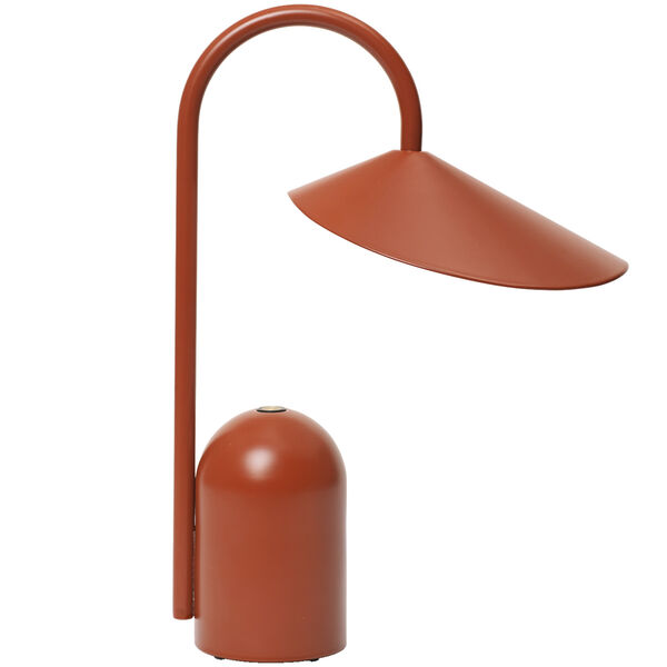 Arum Portabel Lampe Oxide Red