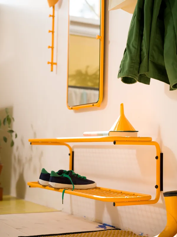 Classic Knagerække Sun Yellow 60 cm