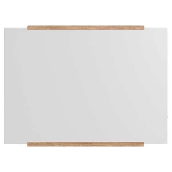 Rektangulär Väggspegel Ek 50x70 cm