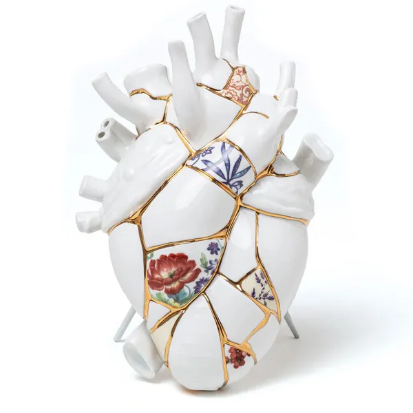 Love In Bloom Kintsugi Vase