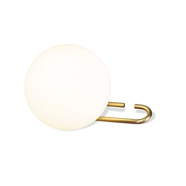 NH 1217 Bordlampe Messing