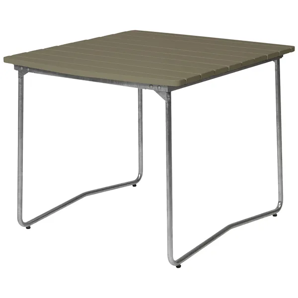B31 Bord 84x92 cm Light Green / Varmgalvaniseret Stål