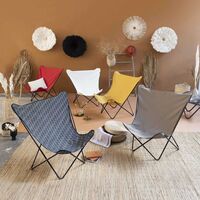 POP UP XL Solstol Ecru/Svart