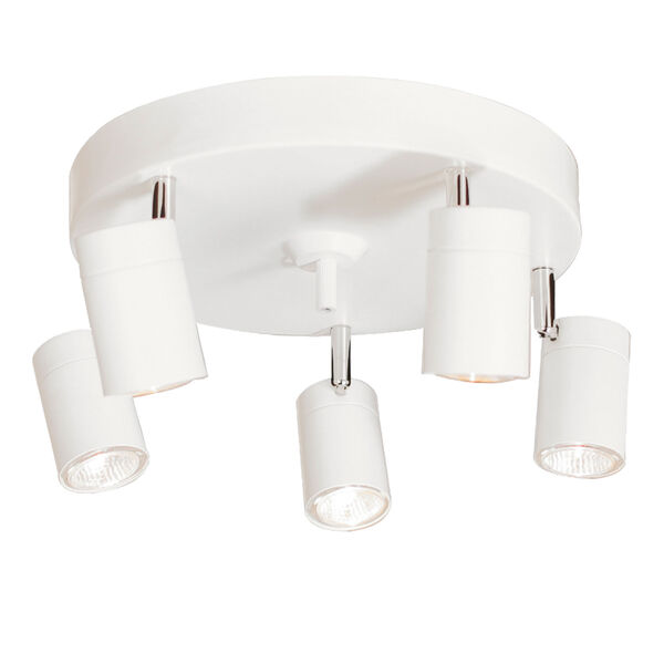 Correct Loftslampe 5 Lav Hvid