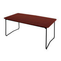 B31 Bord 92x170 cm Mörkröd / Svart