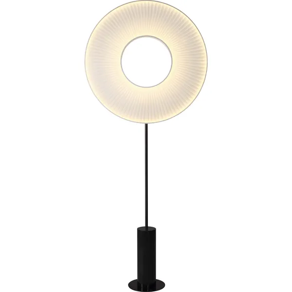 Iris Totem Golvlampa 78 cm Vit / Svart Marmor