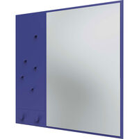 Memo Wall Mirror With Notice Board Monarch