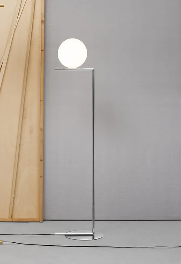 IC Lights F2 Lattiavalaisin Kromi