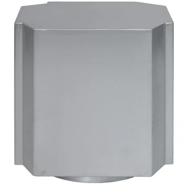 Funki Taburet 01 40x46 cm Brushed Aluminium