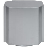 Funki Taburet 01 40x46 cm Brushed Aluminium