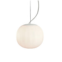 Lita Pendant Pendel 42 cm Vit / Opalglas