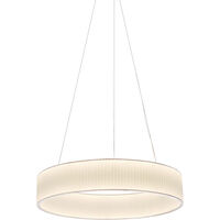 Ronde Pendel Ø80 cm Vit