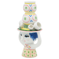 Lady with hat Lysestake 16 cm Rosa