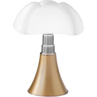 Pipistrello Mini Bordlampe Silkemat Messing
