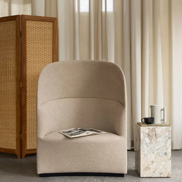Plinth Tall Sivupöytä 51x30 cm Kunis Breccia Marmori