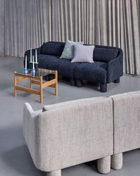 Elegance 3-Sitssoffa Mörkblå