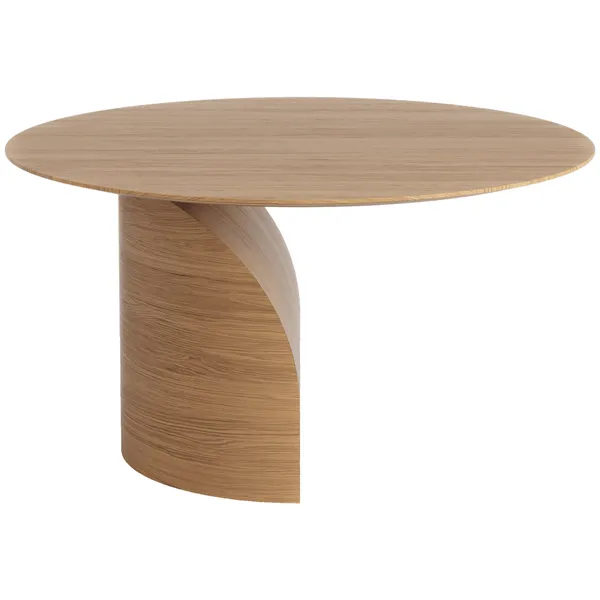 Savoa Sohvapöytä Ø84 cm Öljytty Tammi