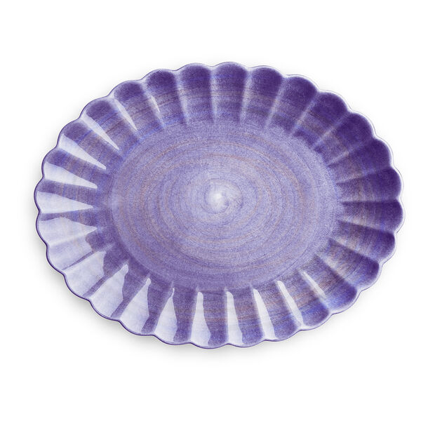 Oyster Fad 35x30 cm Lilla