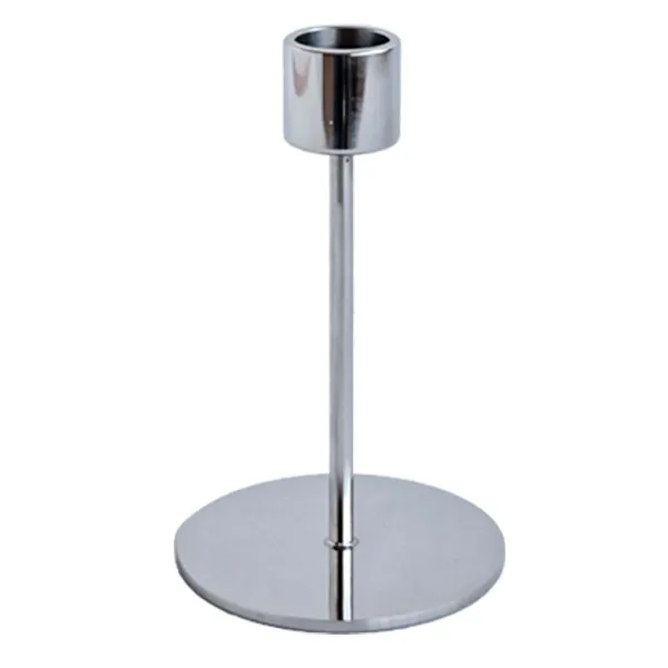 Kynttilänjalka 13 cm Steel