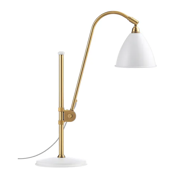 Bestlite BL1 Bordlampe Messing/Hvit